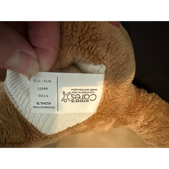 Kohls Cares Plush Kangaroo Stuffed Animal - Picture 2 of 7